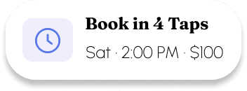 Book in 4 Taps